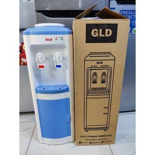 GLD HOT & NORMAL FREE STANDING WATER DISPENSER - Storage Cabinet, Stainless Steel Hot Water Tank , Easy To Use Push Taps
