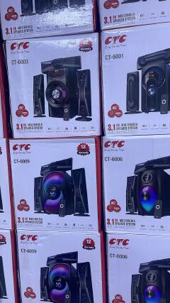 CTC 3.1CH CT-6009 MULTIMEDIA SPEAKER SYSTEM Bluetooth Enabled