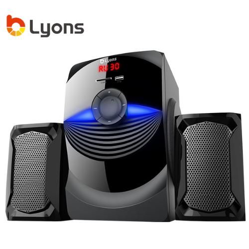Lyons LYS2405 2.1CH Multimedia Speaker System Home Theatrer SubWoofer with BT (1YR WRTY)