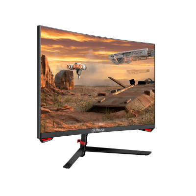 Brand New DAHUA E230C 27 Inch FHD  1920x1080 Curved Gaming Monitor 1500R curvatur 165Hz Refresh rate 5ms  response time  Adaptive sync  250 nits Brightness 1 year warranty + Display Cable