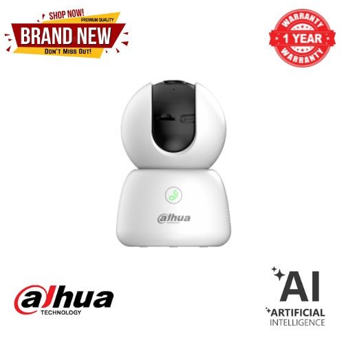 Brand New DAHUA HERO DH-H3B HERO B1-3MP Indoor Fixed-focal Wi-Fi Pan Tilt Network Camera RJ45 Ethernet & wifi connectivity DMSS management software built in mic & speakers  AI human & pet detection