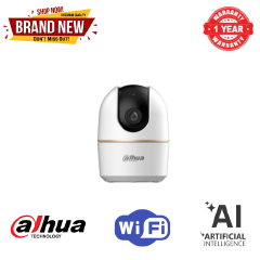 DAHUA DH-H3A HERO A1 3MP Indoor Fixed-focal Wi-Fi Pan/Tilt Network RJ45 Ethernet & wifi connectivity DMSS mobile software Micro SD card up to 256 GB built in Mic & Speakers  AI human & pet detection