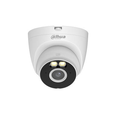 DAHUA DH-T4A-LED Dome 4MP Fixed-focal Wi-Fi Bullet Network Camera RJ45 Ethernet & wifi connectivity Smart PSS DSS DMSS management software Micro SD card built in mic Support AI human detection
