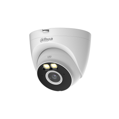 DAHUA DH-T4A-LED Dome 4MP Fixed-focal Wi-Fi Bullet Network Camera RJ45 Ethernet & wifi connectivity Smart PSS DSS DMSS management software Micro SD card built in mic Support AI human detection