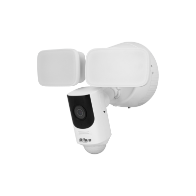 DAHUA DH-IPC-WL46A FLOODLIGHT 4MP Fixed-focal Floodlight Network Camera wifi connectivity DMSS management software FTP Micro SD card Built-in microphone and speaker  AI human/Vehicle detection