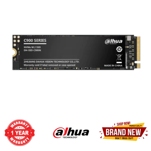 Brand New Dahua 256GB NVMe M.2 PCIe Gen3x4 2280 SSD – Read 2000MB/s Write 1600MB/s | High-Speed Internal Solid State Drive | Fast Boot | Reliable Storage | Laptop & Desktop Upgrade | Best SSD
