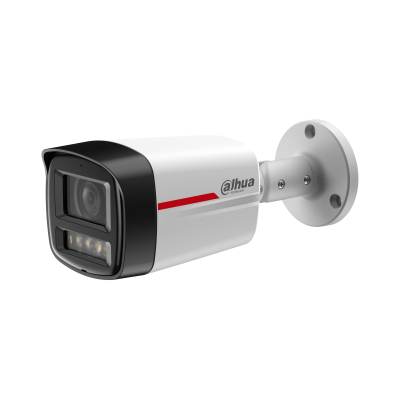 DAHUA IPC-HFW2849TL-S-PRO: 8MP WizSense Bullet Camera with Wi-Fi/RJ45, AI detection, 2-way talk, mic & speaker, microSD up to 1TB, 12VDC/PoE, IP67, auto tracking, 360° pan/rotation.