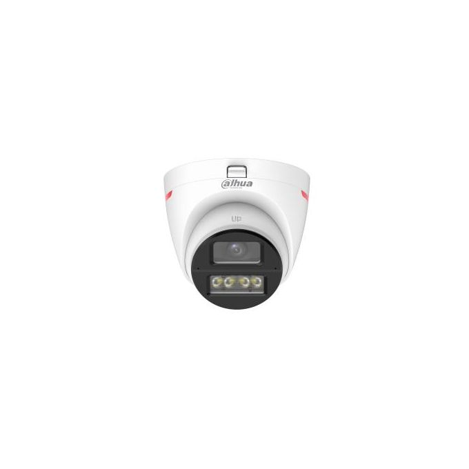 Dahua 2MP WizColor HDCVI Fixed-focal Eyeball Camera 24/7 color imaging, Max. 30 fps@1080p 50 m illumination distance Built-in Dual Mic  3.6 mm fixed lens (2.8 mm optional) CVI/CVBS/AHD/TVI switchable