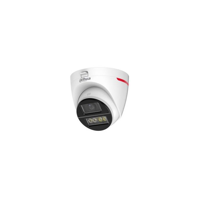 Dahua 2MP WizColor HDCVI Fixed-focal Eyeball Camera 24/7 color imaging, Max. 30 fps@1080p 50 m illumination distance Built-in Dual Mic  3.6 mm fixed lens (2.8 mm optional) CVI/CVBS/AHD/TVI switchable