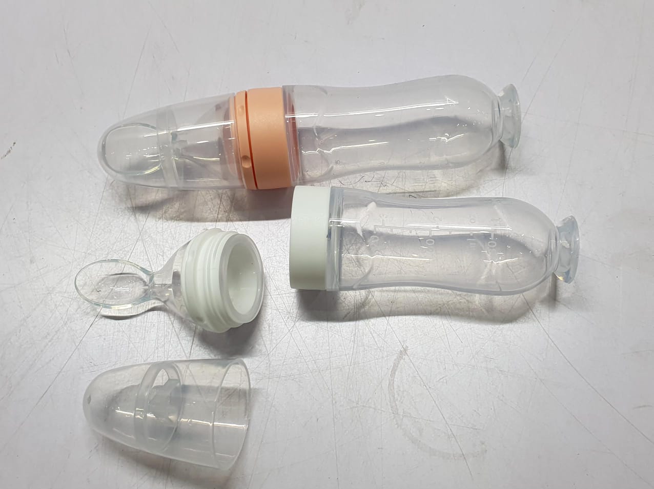 🍼🔮🇰🇪

*90ml Soft Silicone baby feeding bottle with spoon tip e*

*Available in blue*