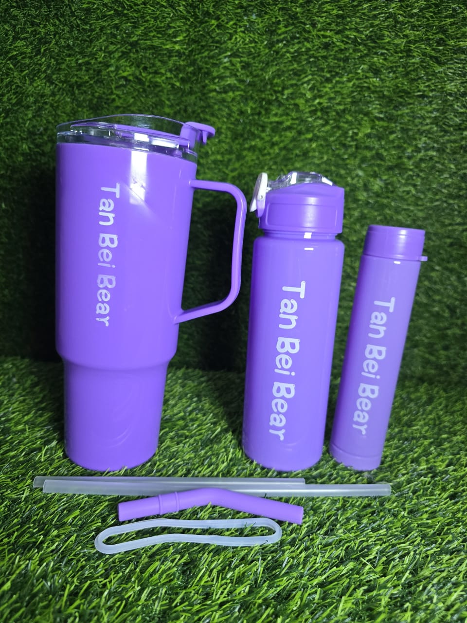 3 IN 1 Pack of 3 Water Bottles,1.5 Litres,800ML,300ML Sports Water Bottles, Leakproof & BPA Free, Motivational Water Bottles  for Outdoor Sports, Fitness, Office
