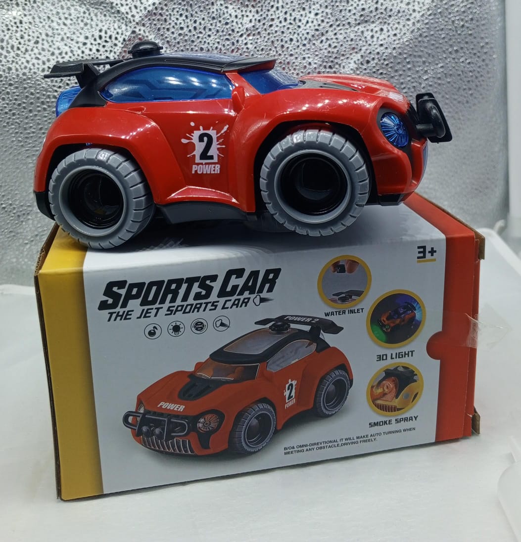 🏎️💨 3D Light & Smoke Sports Car – Battery-Operated Thrill Ride!
Get ready for action with this high-speed sports car featuring epic 3D lights and cool smoke effects! 🚗💥 Powered by batteries, it’s