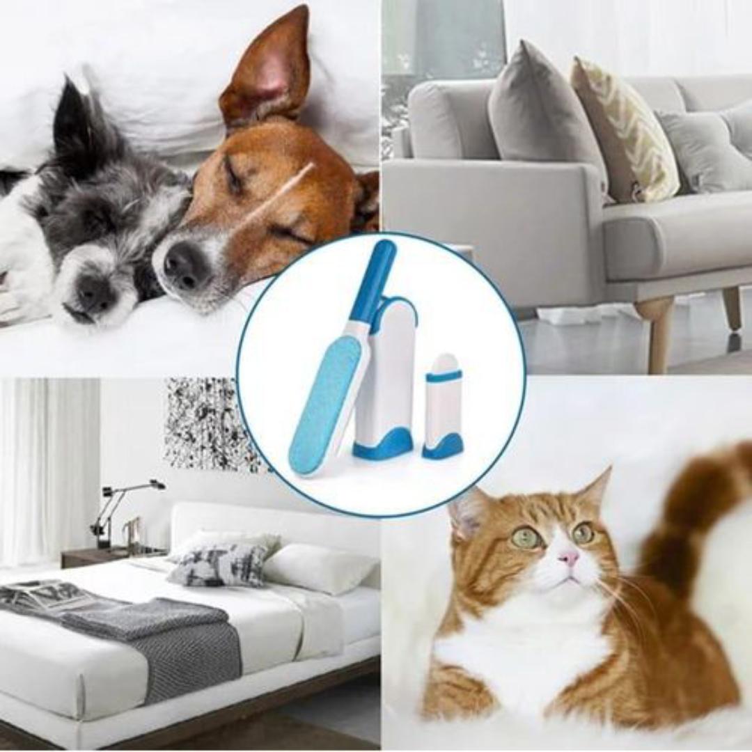 Multi-Purpose Double Sided Self-Cleaning And Reusable Lint /Pet Fur Remover Clean Clothing, Furniture, Home Clean Brush
