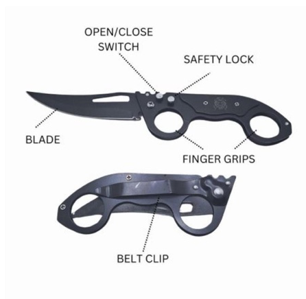 Jin hong LI switch blade pen knife foldable tactical EDC swiss army pocket