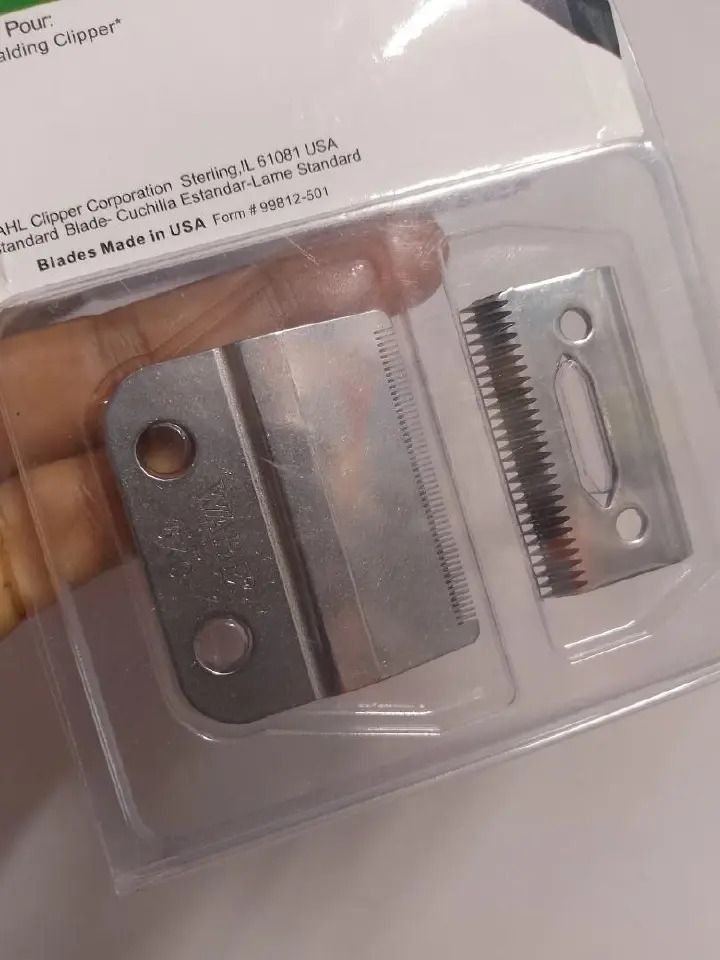 Blade 6×0 balding blade made in USA 2-hole clipper blade includes oil