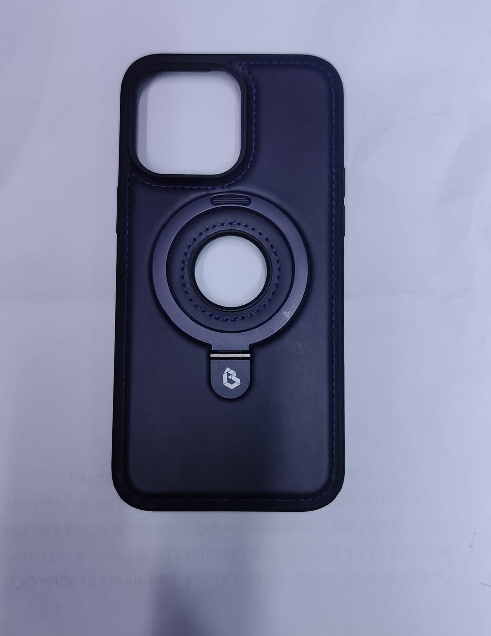 IPHONE 16 PRO/ 16 PROMAX/ 16/ IP 12PRO, IP 12PROMAX, IPH 15, IPH 15 PRO, IPH 15 PROMAX, IPH 14, IPH 14PRO, IPH 14 PROMAX,IPH 13,IPH 13PRO,IPH 13PROMAX MAGNETIC LEATHER BACK CASE WITH STAND AND HOLDER