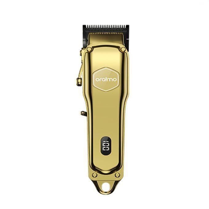 Smart Hair Clipper | 240 Min Runtime | Premium Cordless hair clipper | 4 Adjustable lengths with Zero Gap Blades | Super-Fast & Smart Charging with Digital Display | Gold OPC-CL30G