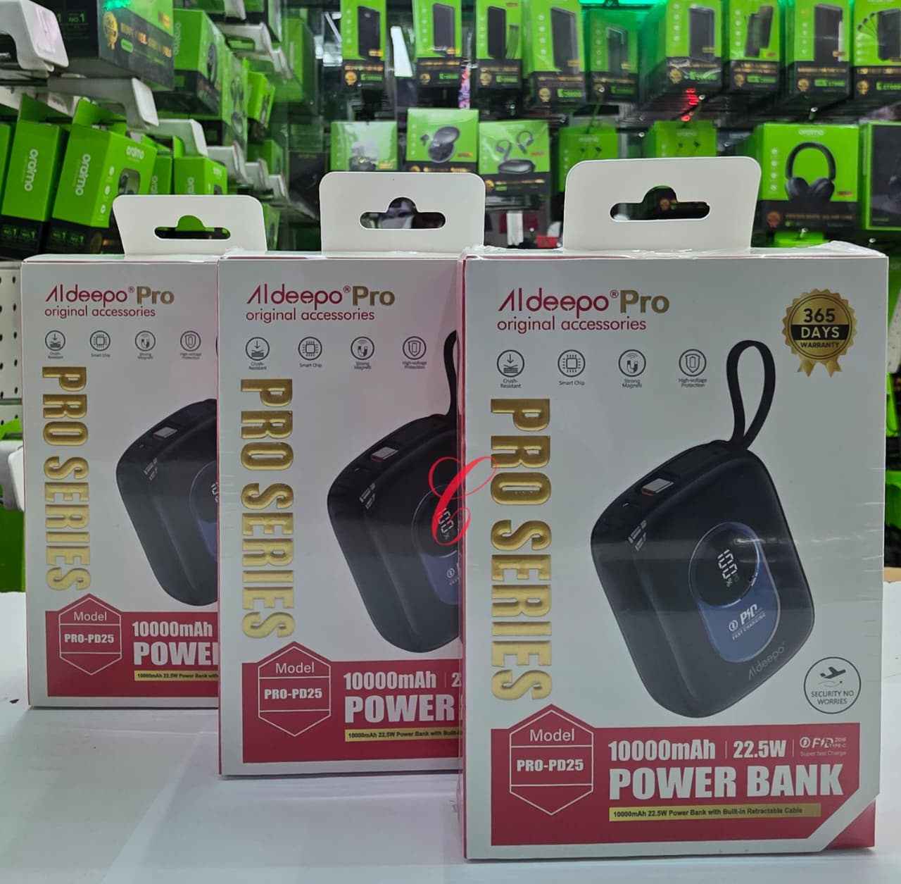 Aldeepo PRO-PD25 10000mAh 22.5W super fast charging power bank