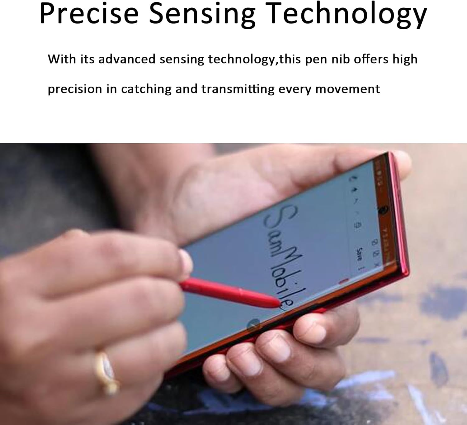 Galaxy Note 10 Stylus Pen Replacement for Samsung Galaxy Note 10 Lite 5G Touch S Pen(without Bluetooth) (Red)