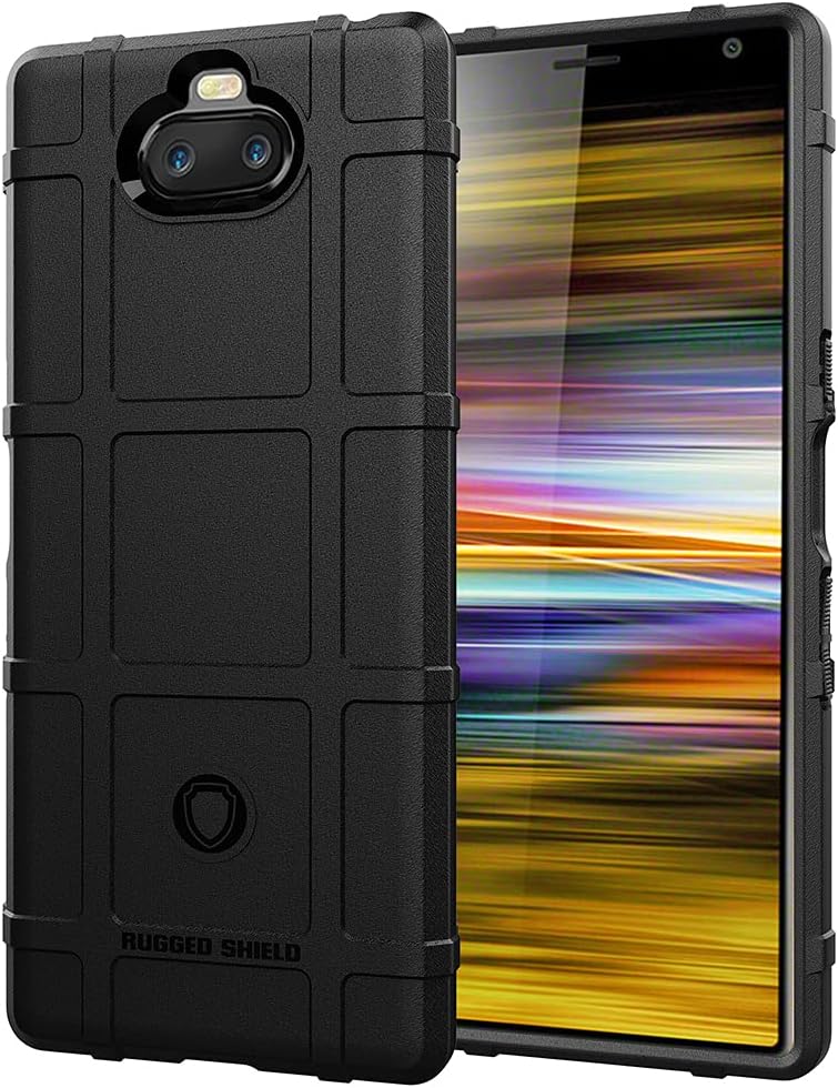 Case for Sony Xperia 10 Phone Cover, Durable TPU Sturdy Bumper Cover Shockproof Full Body with Non-Slip Comfortable Feel-Slip Cover for Sony Xperia 10