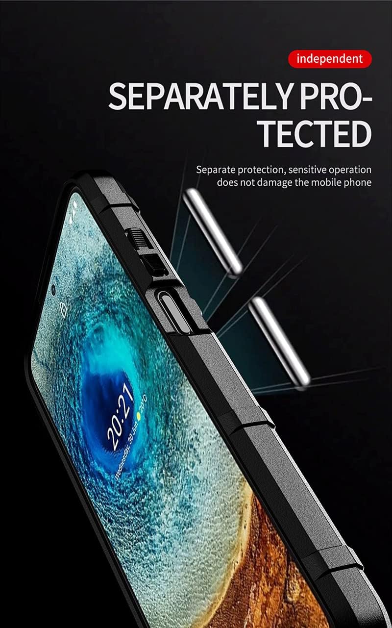 Nokia X20 Case, Heavy Duty Shockproof Military Grade Drop Tested Field Case Super Sturdy Bumper Full Body Rugged Hard Cover for Nokia X20