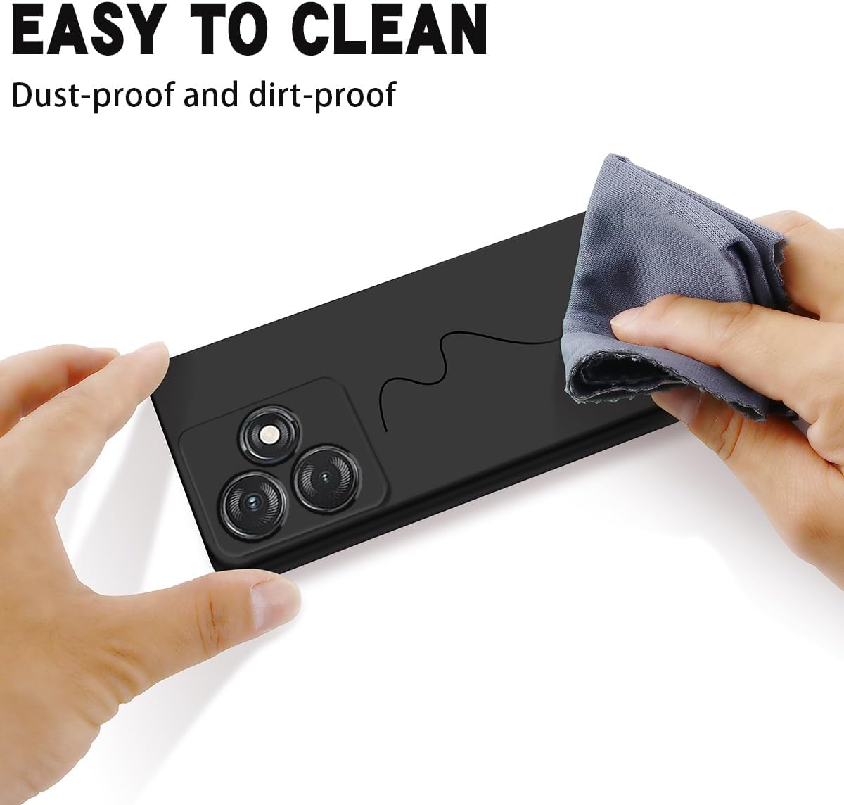 Case for Tecno Spark slim, Liquid Silicone Protective Phone Case for Tecno Spark slim with Silicone Lanyard, Slim Thin Soft Shockproof Cover