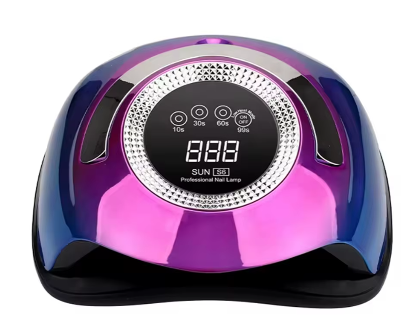 Professional 168W SUN S6 UV LED Nail Lamp Rechargeable Red Light Gel Polish Manicure Salon Dryer .