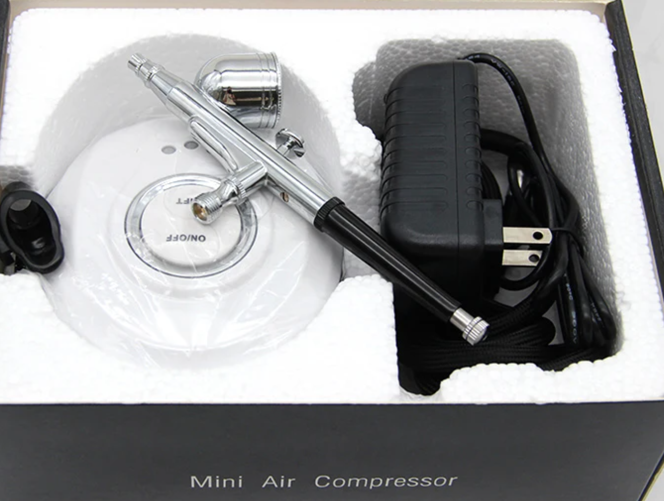 Professional Portable Airbrush Machine with Compressor for Nail Art Makeup Tattoo Cake Facial Skincare Oxygen Nano Mist Sprayer.