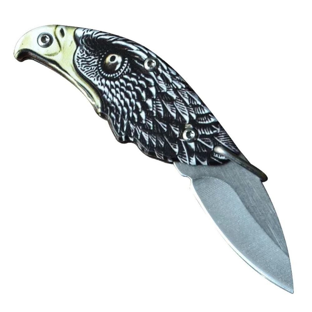 1PC,Folding Knife Stainless Steel Fruit Vegetable Meat Peeling Paring Knife Portable Knife Pocket Utility Knife Kitchen Knife