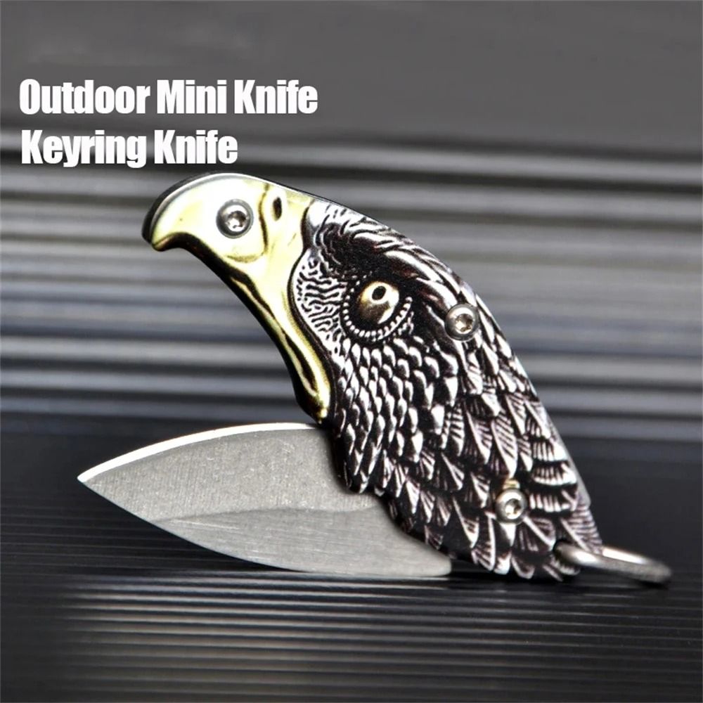 1PC,Folding Knife Stainless Steel Fruit Vegetable Meat Peeling Paring Knife Portable Knife Pocket Utility Knife Kitchen Knife