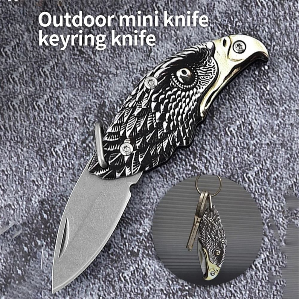 1PC,Folding Knife Stainless Steel Fruit Vegetable Meat Peeling Paring Knife Portable Knife Pocket Utility Knife Kitchen Knife
