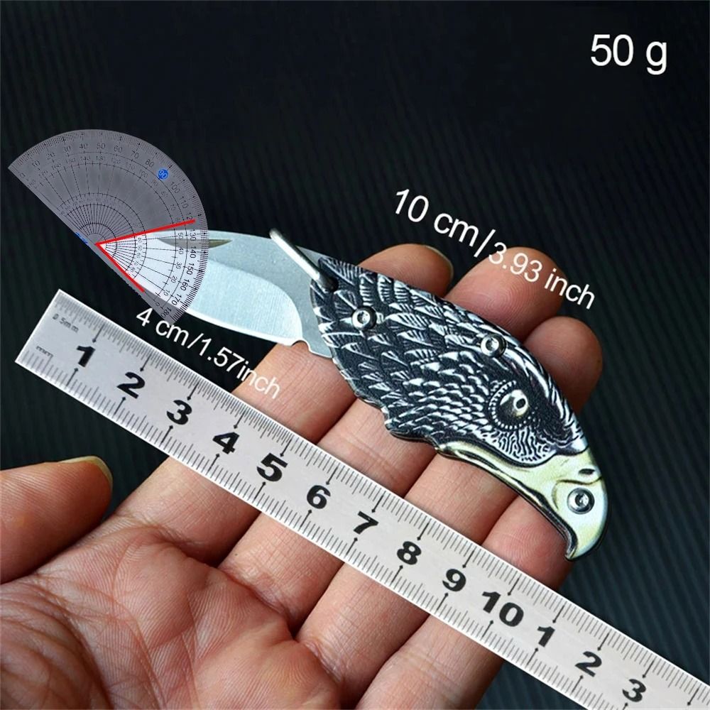 1PC,Folding Knife Stainless Steel Fruit Vegetable Meat Peeling Paring Knife Portable Knife Pocket Utility Knife Kitchen Knife