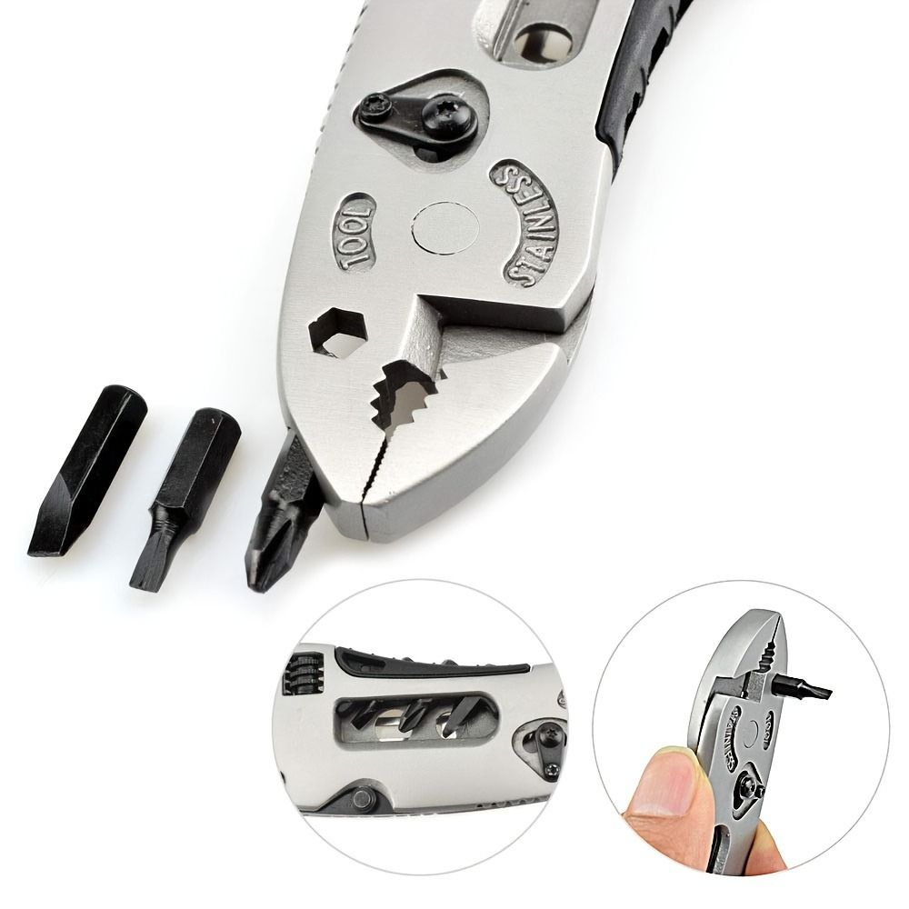 Multifunction Plier Multitool Knife Fold Screwdriver Set Bicycle Repair Survival Hand Multi Tools