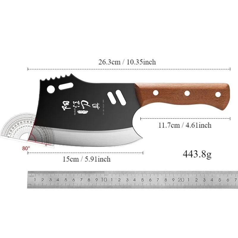 LT Chopping knife, kitchen specific tool, sharp and high hardness bone chopping knife