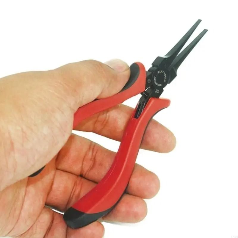 4.5'' Flat Nose Pliers Electrical Tool Clamp Forceps for Jewelry Making Handcraft Craft Beading Beads Pliers hand Tool