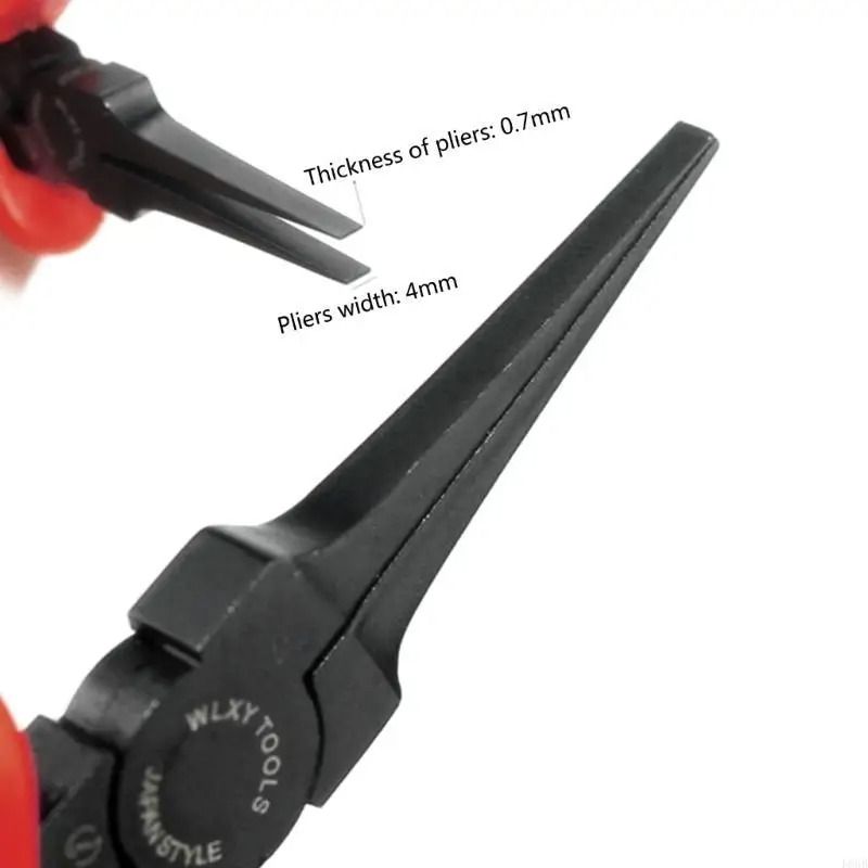 4.5'' Flat Nose Pliers Electrical Tool Clamp Forceps for Jewelry Making Handcraft Craft Beading Beads Pliers hand Tool