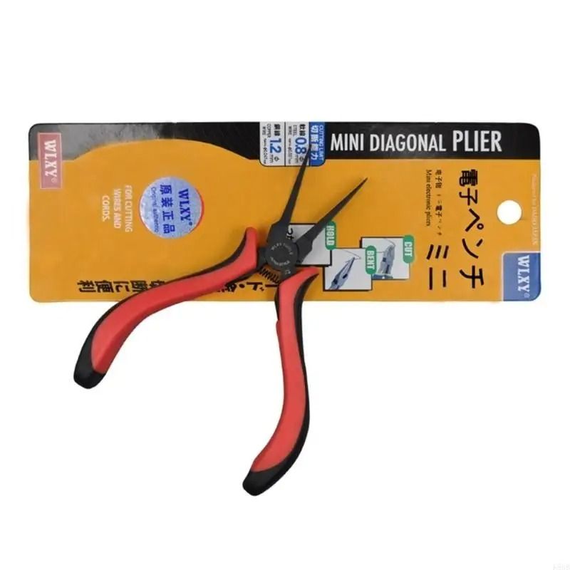 4.5'' Flat Nose Pliers Electrical Tool Clamp Forceps for Jewelry Making Handcraft Craft Beading Beads Pliers hand Tool