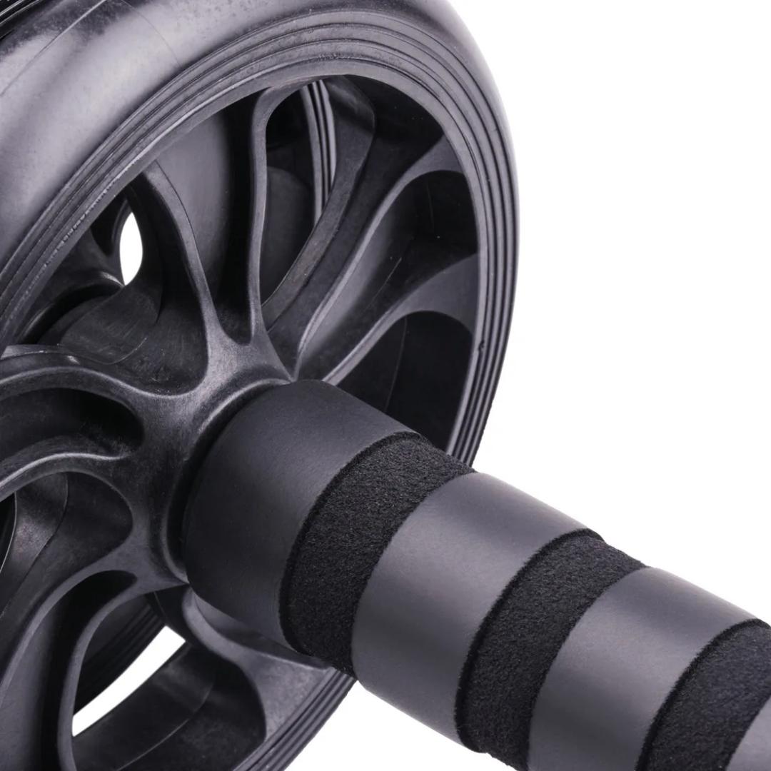 Workout Fitness Bodybuilding Abdominal Exercise Muscle Training Ab Wheel With Mat Exercise Roller Ab Guide Roller Wheel