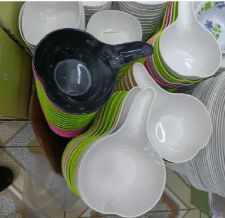 colourful Melamine Calabash Mug For Serving Porridge Uji,Broth & Soup, and General Dining