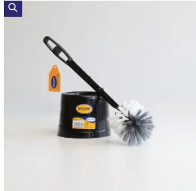 (Limited deal!!!) Toilet brush caddy set durable pp material for effective toilet cleaning Household cleaning tool accessory.