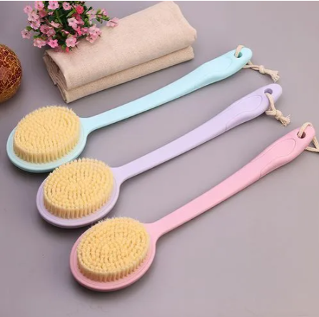 Back Scrubber Toddler Faucet Extension Bath Scrubber Shower Bath Body Brush Back Brush Radiant Skin After Shower Patriotic Headband Women Scrubbers Long Handle