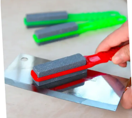 Double-sided Ultra-fine Knife Sharpener Household Kitchen Scissors Sharpening Oilstone Knife Grinder