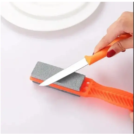 Double-sided Ultra-fine Knife Sharpener Household Kitchen Scissors Sharpening Oilstone Knife Grinder