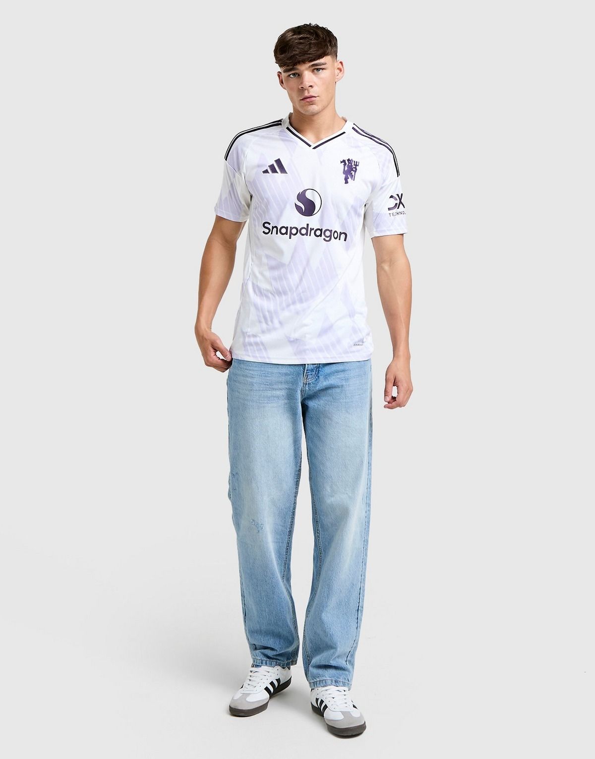 MANCHESTER UNITED AWAY KIT JERSEY 2025/2026 Custom Print Name and Number