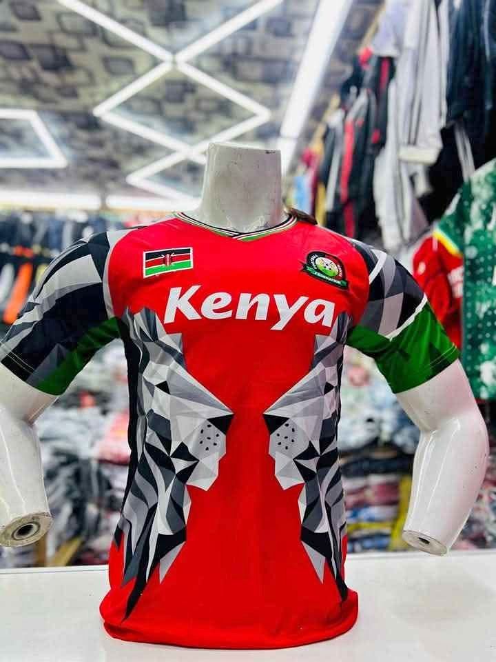 Kenyan Jersey Team Kenya Soccer Jersey Kenyan Flag CHAN Football - Unisex