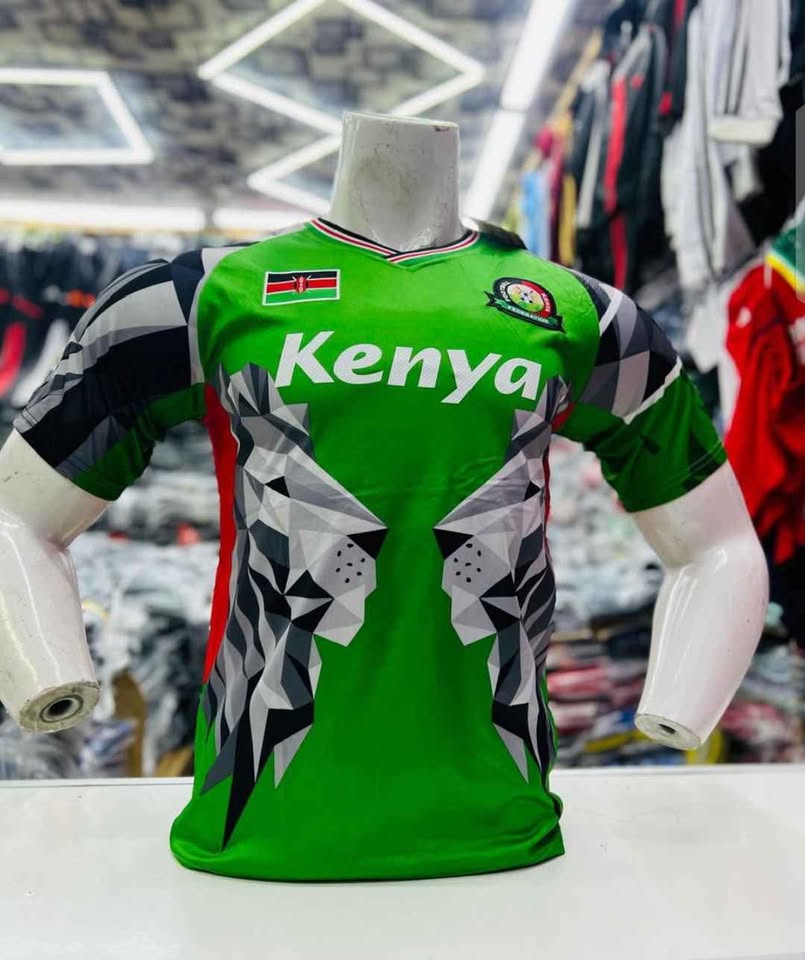 Kenyan Jersey Team Kenya Soccer Jersey Kenyan Flag CHAN Football - Unisex