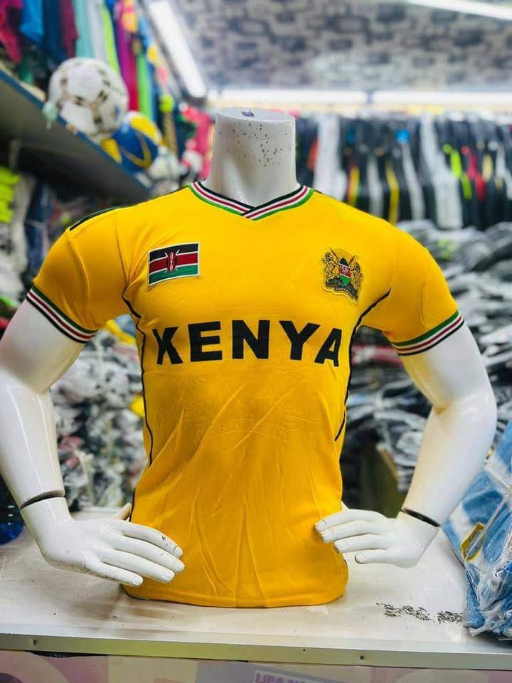 Kenyan Jersey Team Kenya Soccer Jersey Kenyan Flag CHAN Football - Unisex