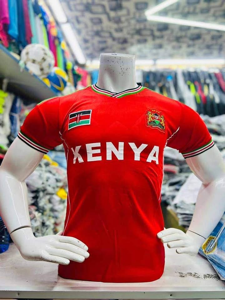 Kenyan Jersey Team Kenya Soccer Jersey Kenyan Flag CHAN Football - Unisex