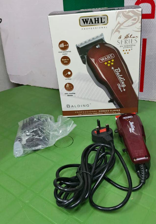 ORIGINAL WAHL BALDING PROFESSIONAL CORDED HAIR CLIPPER/SHAVING MACHINE.