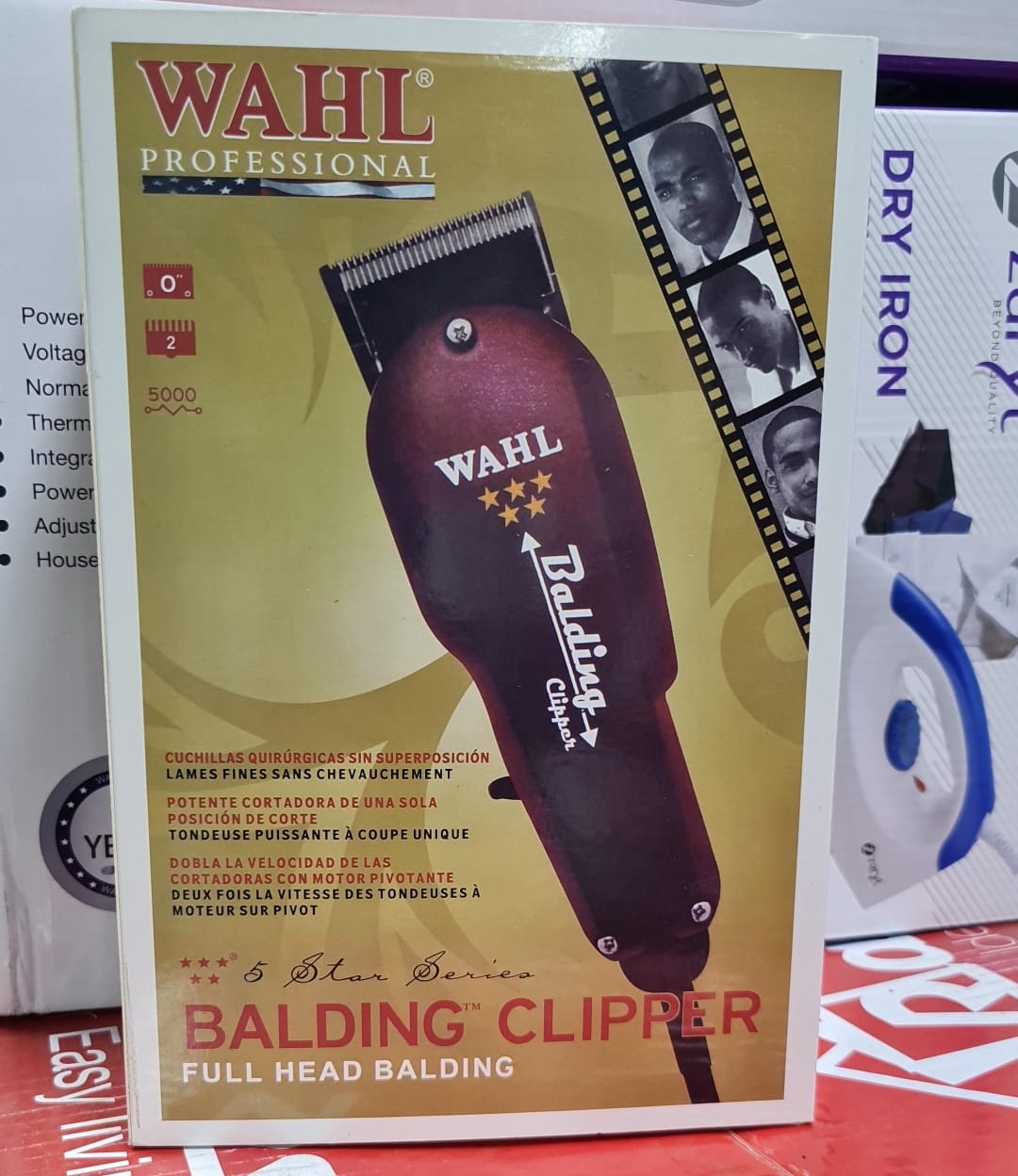 ORIGINAL WAHL BALDING PROFESSIONAL CORDED HAIR CLIPPER/SHAVING MACHINE.